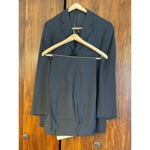 Black Wool Blend Suit - 1962